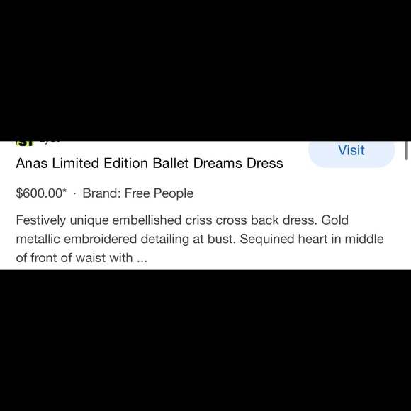 Free People (1/85 dresses included) Ana’s limited edition ballet dreams dress - Picture 9 of 13